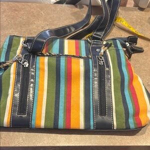 Bueno brand Striped Multicolor Shoulder Bag
